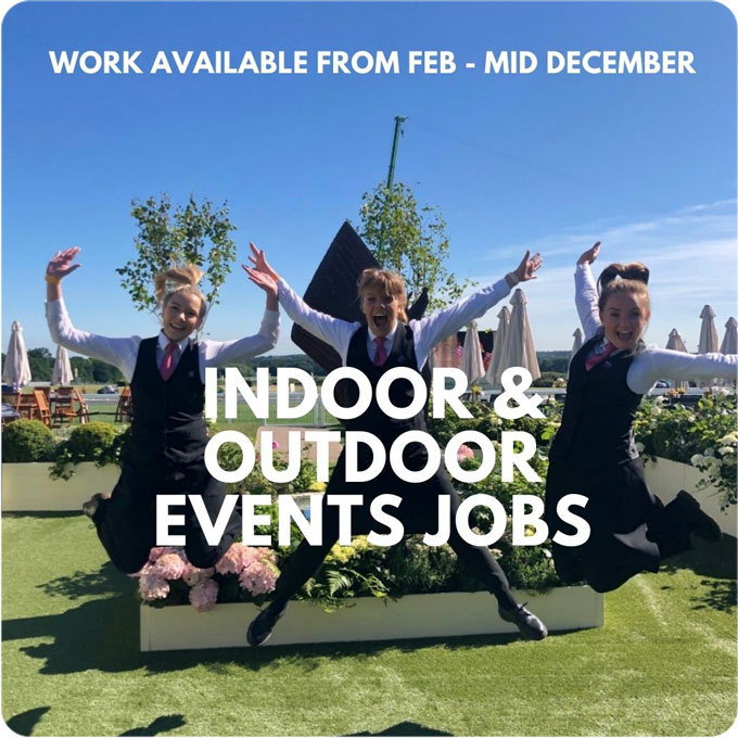 Indoor & Outdoor events jobs