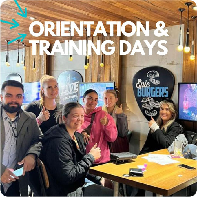 Orientation & Training days